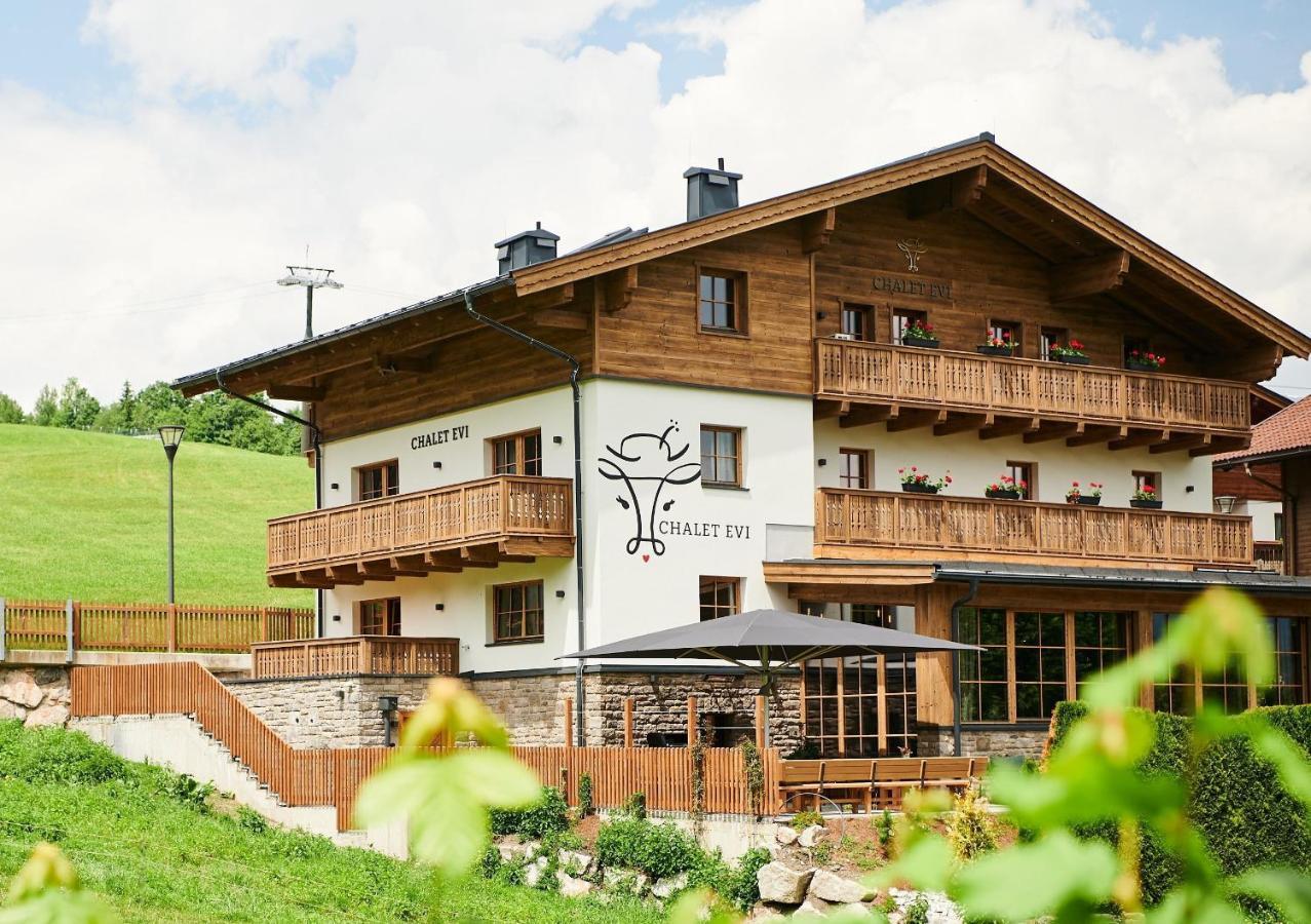 Serviced Luxury Chalet Evi, Ski-In Ski-Out Kaprun Bagian luar foto